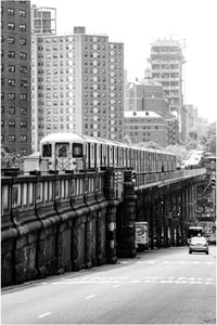 New York Subway in Harlem