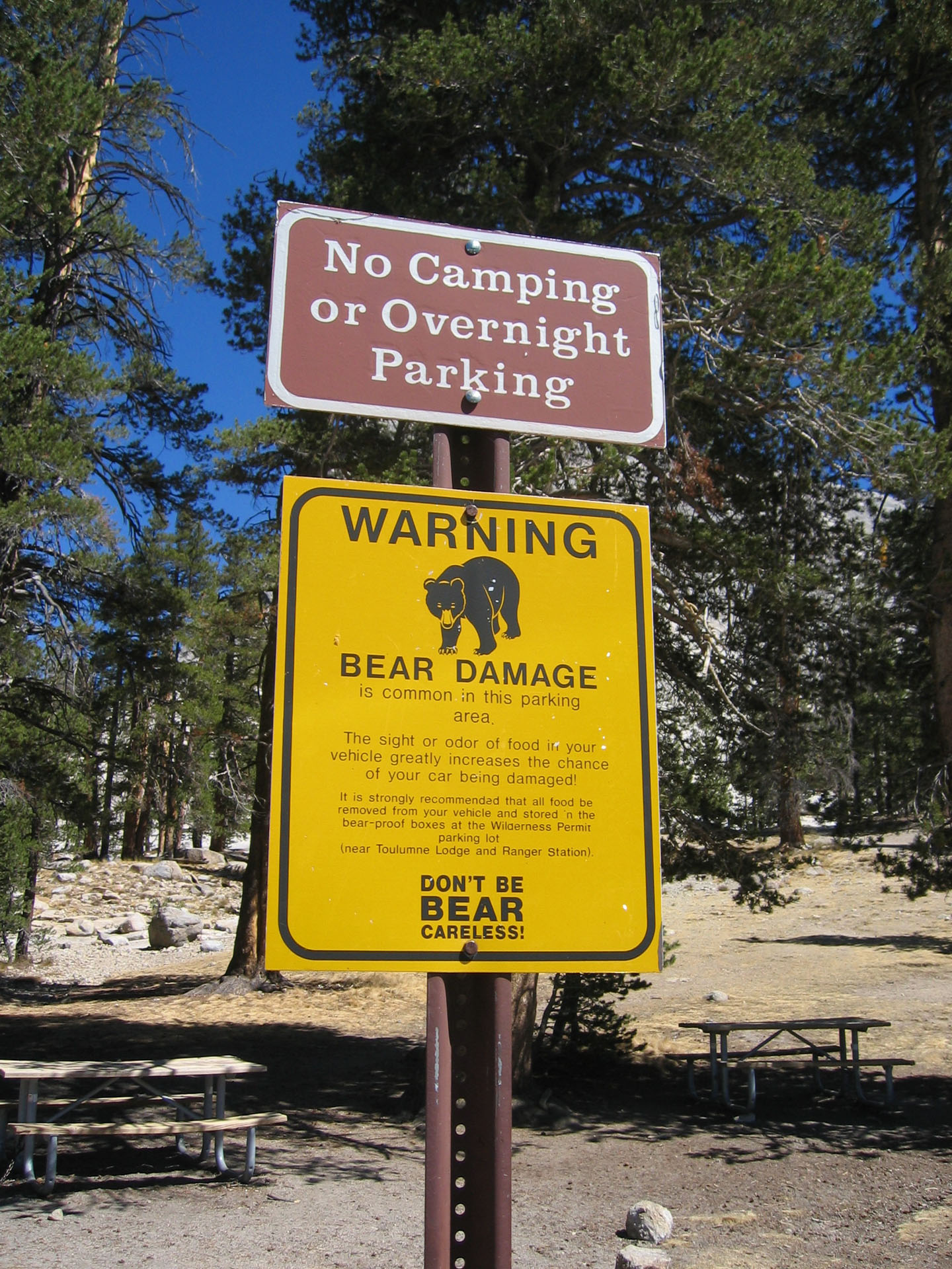 Yosemite-National-Park_05_Warnung-vor-Baeren