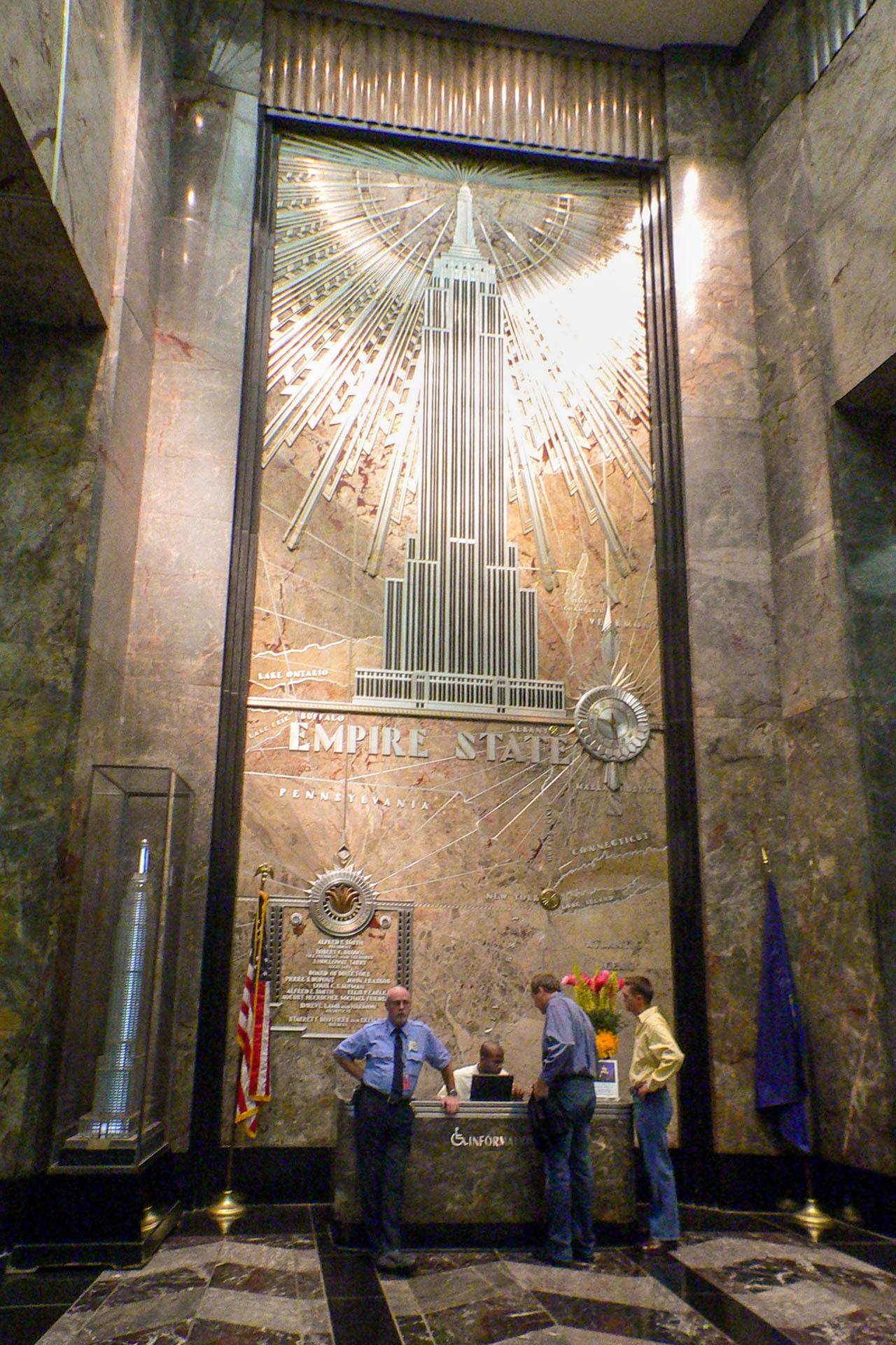 Eingangsbereich des Empire State Buildings