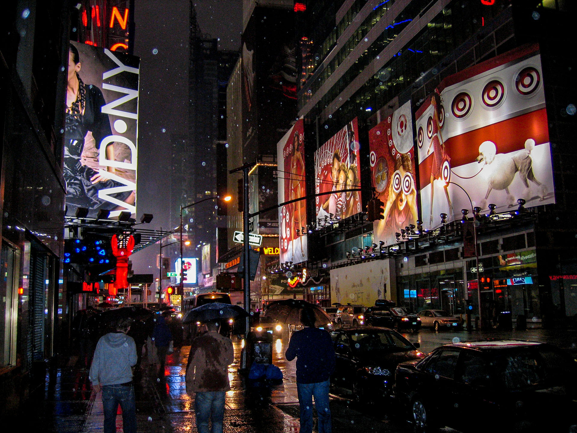 Times Square in der Nacht