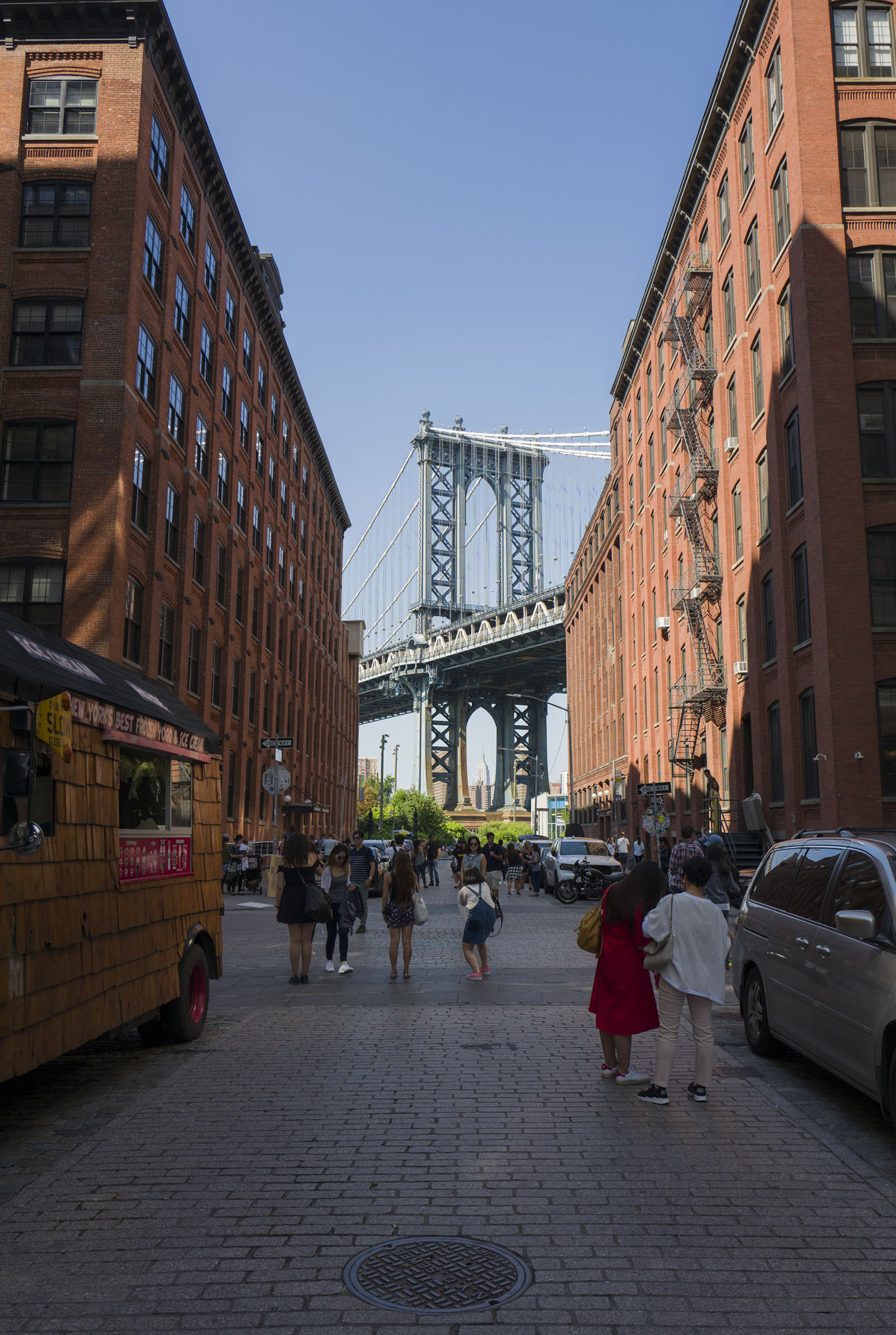 Brooklyn - Blick auf die Manhattan Bridge