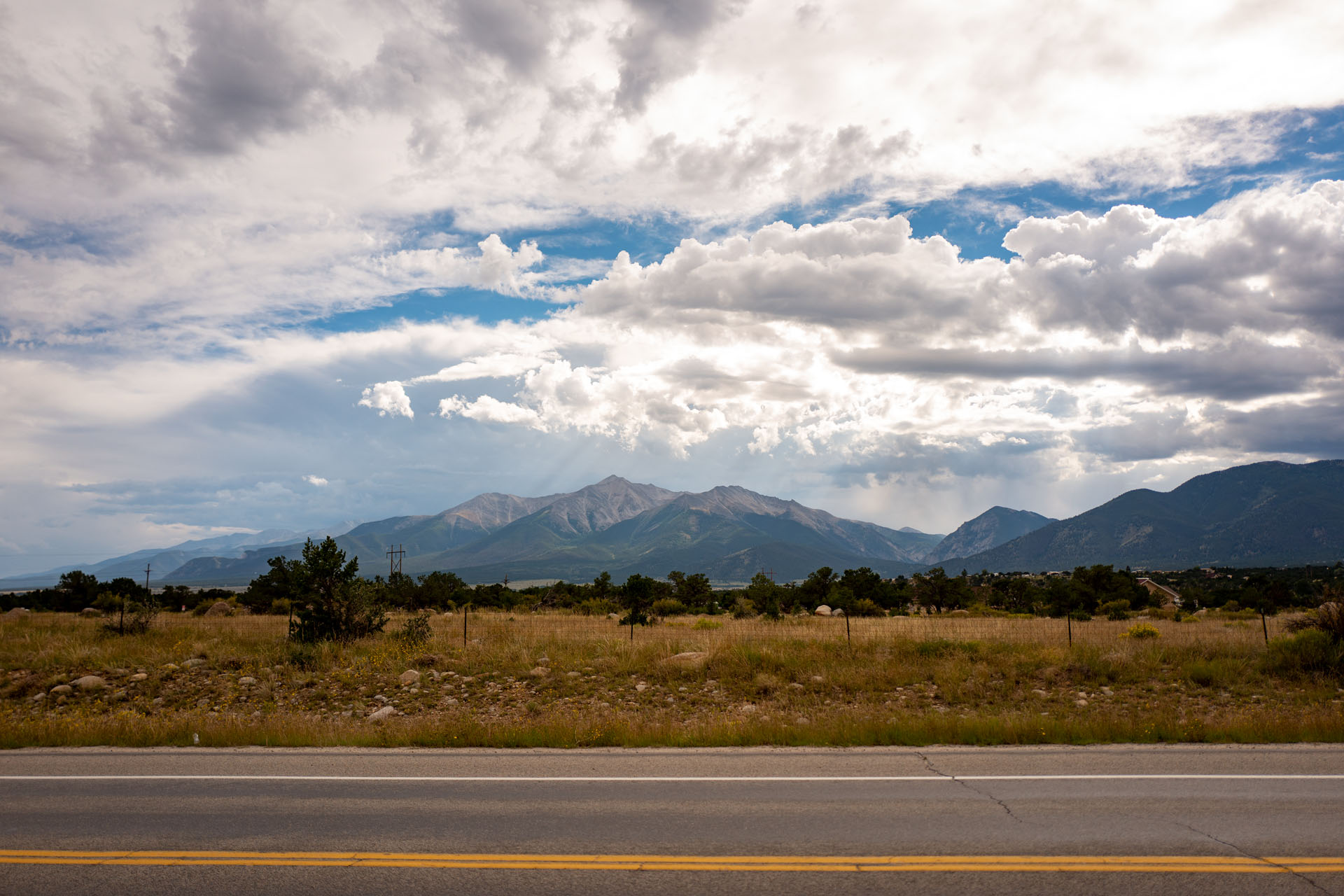 The Rocky Mountains in Colorado