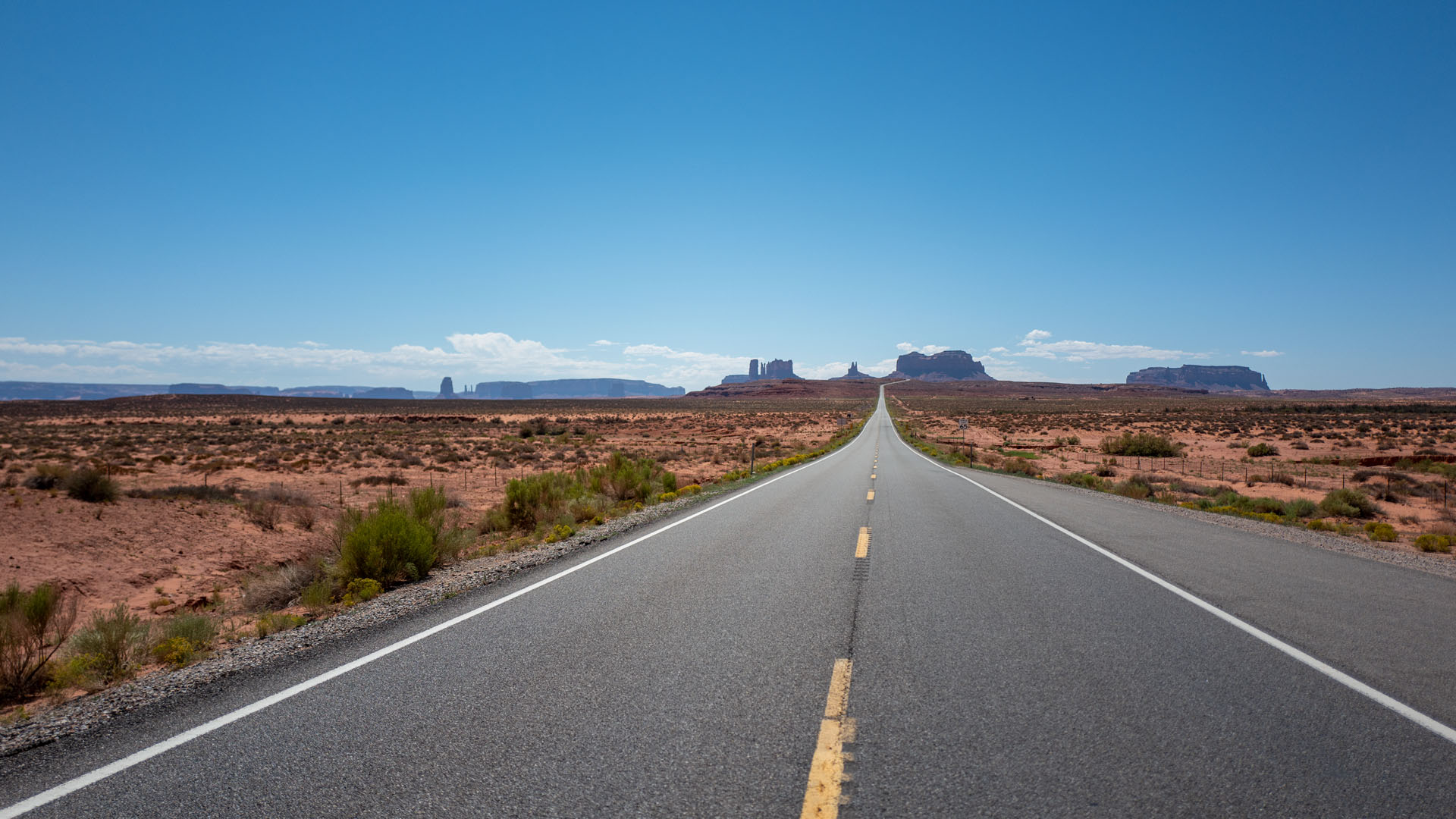 Highway zum Monument Valley