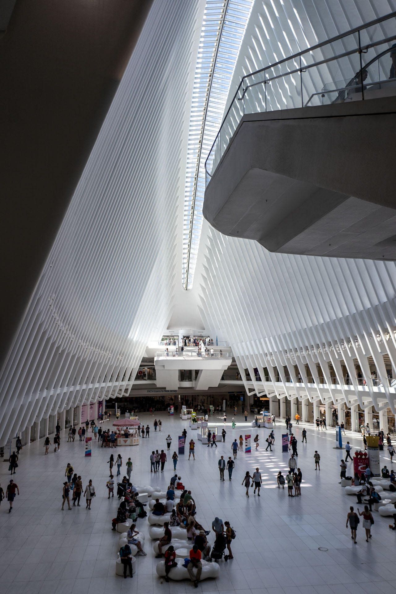 Oculus, die Metrostation am World Trade Center