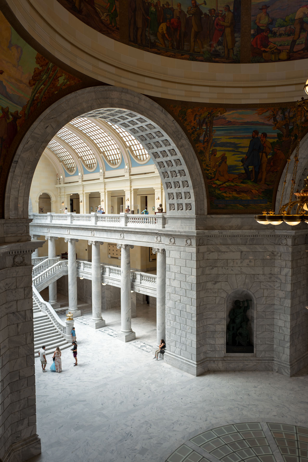 Haupthalle des Utah State Capitols in Salt Lake City