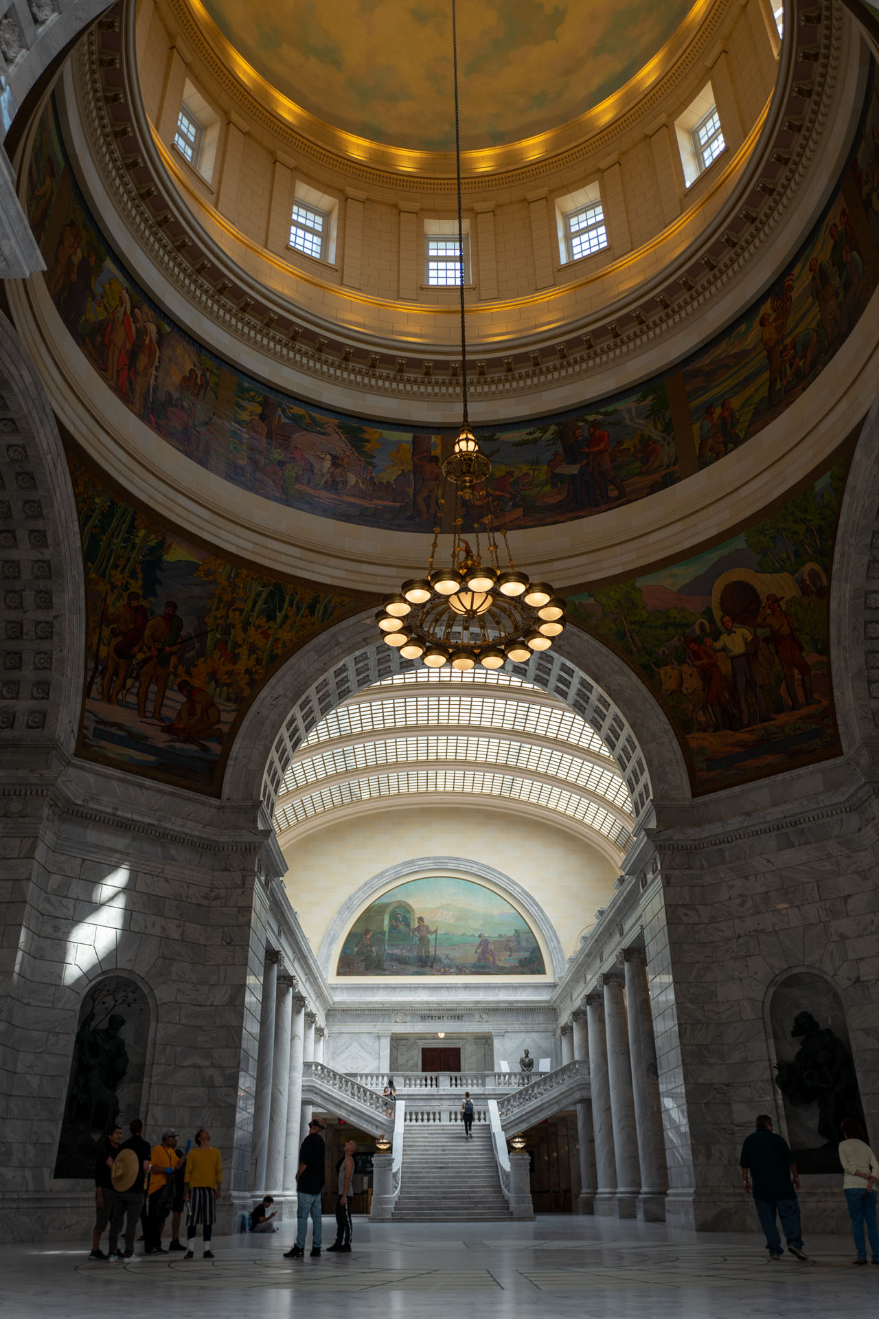 Kuppel des Utah State Capitols in Salt Lake City
