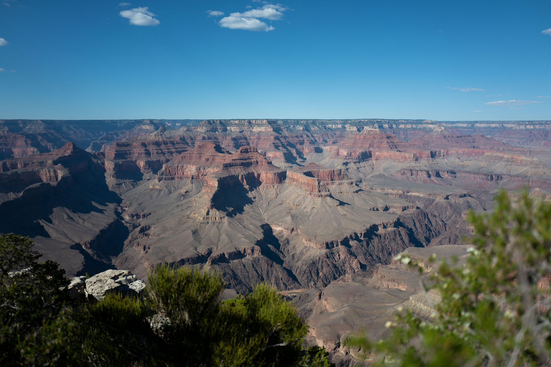 view from southern rim of Grand Canyons